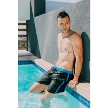 GUGGEN Mountain Moderne Badehose von GUGGEN Mountain schwarz XL