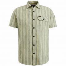 PME Legend PME-Legend Short Sleeve Shirt Yarn Dyed Strip - 568_PSIS2403... M