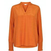 Nümph NUSOFTY NEW ES. BLOUSE, Marmelade rot 44
