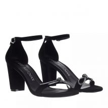 Klassische Sandalen schwarz High Heel 38