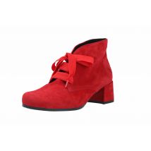 Schnür-Stiefeletten rot 35