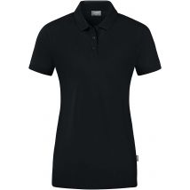 JAKO Poloshirt Kurzarm Doubletex, Schwarz 46