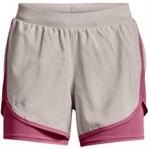 Under Armour Ua Fly By Elite 2-In-1 Short - 592 ghost gray Onesize