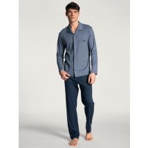 Calida HERREN Pyjama blau L