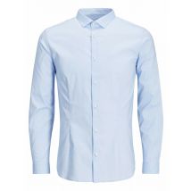 JACK & JONES Herren Hemd Super schlank XSCashmere Blue 2 L