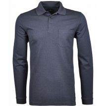 Ragman Herren Softknit-Polo Carbon Fishnet XL