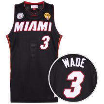 Mitchell and Ness NBA Miami Heat Dwayne Wade Trikot Herren schwarz Gr. XL