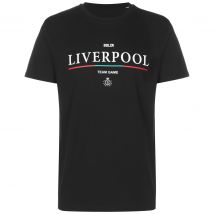 Bolzr Liverpool T-Shirt Herren schwarz / weiß Gr. S