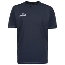 Spalding Team II T-Shirt Unisex dunkelblau / weiß Gr. 152