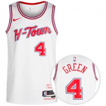 Nike NBA Houston Rockets Jalen Green City Edition Swingman Trikot Herren weiß / rot Gr. XXL