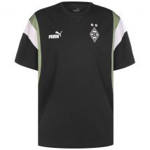 Puma Borussia Mönchengladbach FtblArchive T-Shirt Herren dunkelgrau / hellgrün Gr. S