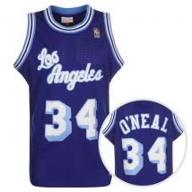 Mitchell and Ness NBA Los Angeles Lakers 2.0 Shaquille O'Neal Trikot Herren blau / weiß Gr. S