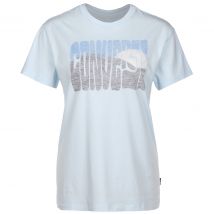 Converse Mountain Reverse Print T-Shirt Damen blau Gr. S