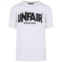 Unfair Athletics Classic Label T-Shirt Herren weiß / schwarz Gr. L