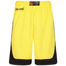 Spalding Hustle Basketballshorts Herren gelb / schwarz Gr. XL