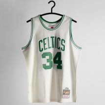 Mitchell and Ness NBA Boston Celtics Paul Pierce Off White Team Color Swingman Trikot Herren Unisex weiß / grün Gr. M