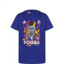 adidas Pogba Graphic T-Shirt Kinder blau Gr. 128