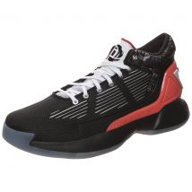 adidas D Rose 10 Basketballschuh Herren schwarz / rot 43 1/3 EU