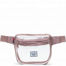 Herschel Clear Bags Fifteen Gürteltasche Unisex rosa / weiß OSFA