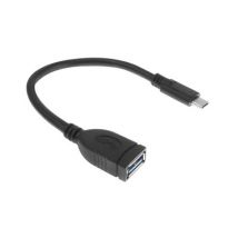 ACT USB-C naar USB-A - Zwart