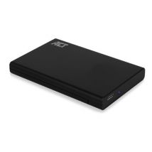 ACT behuizing voor opslagstations 2.5'' HDD-/SSD - Zwart