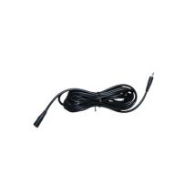 Power supply extension cable 5 meters black (12V)