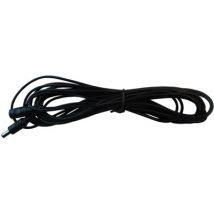 Power supply extension cable 8 meters black (12V)