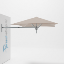 Paraflex muurparasol 200x200cm Classic arm   Colorum (Blush)