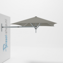Paraflex muurparasol 200x200cm Classic arm   Colorum (Flanelle)