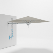 Paraflex muurparasol 300cm Neo arm   Solidum (Grey)