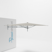 Paraflex muurparasol 230x230cm Neo arm   Solidum (Grey)