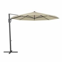 Vrijhangende zweefparasol Capri 350cm (ecru)