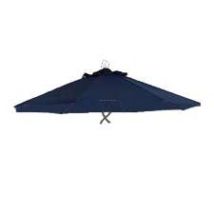 Stokparasoldoek Borek 150x200cm rechthoek blauw (olefin)