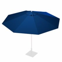 Stokparasoldoek Rhino 300cm rond Classic blue (polyester)