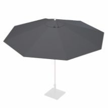 Stokparasoldoek Rhino 300cm rond Dark grey (polyester)