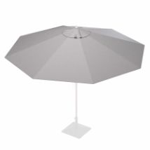 Stokparasoldoek Rhino 300cm rond Light grey (olefin)