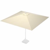 Stokparasoldoek Rhino 300x300cm vierkant off white (polyester)
