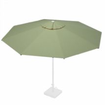 Stokparasoldoek Rhino 350cm rond Emerald (polyester)