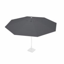 Stokparasoldoek Rhino 400cm rond Dark grey (polyester)