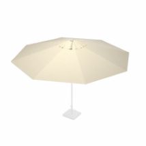 Stokparasoldoek Rhino 400cm rond off white (polyester)