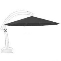 Parasoldoek Rhino   350cm rond voor Reflexion en Scope / Easy sun / Sombrano dark grey (polyester)