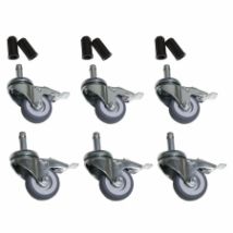 Wielenset voor betonvoet (6 stuks)