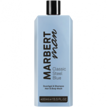 Marbert Man Classic Steel Blue Duschgel&Shampoo 400 ml Spender - Parfümerie Becker