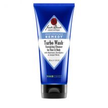 Perfomance Remedy Turbo Wash nettoyant énergisant pour les cheveux et le corps - Jack Black Gel douche 295 ml