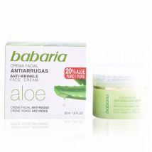 Aloe Crème Visage Anti-Rides - Babaria Soin hydratant et nourrissant 50 ml