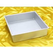 Backform, tief, quadratisch, 35x35x10cm