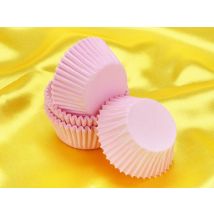 Mini-Muffinförmchen baby pink 60 Stück