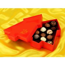 Chocolate Case Ruby Tree für 12 Pralinen
