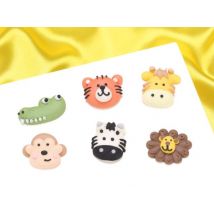 Zuckerdeko Zoo-Tiere 6 Stück