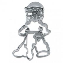 Städter - Ausstecher mit Prägung - Bauarbeiter - ca. 6,5 cm